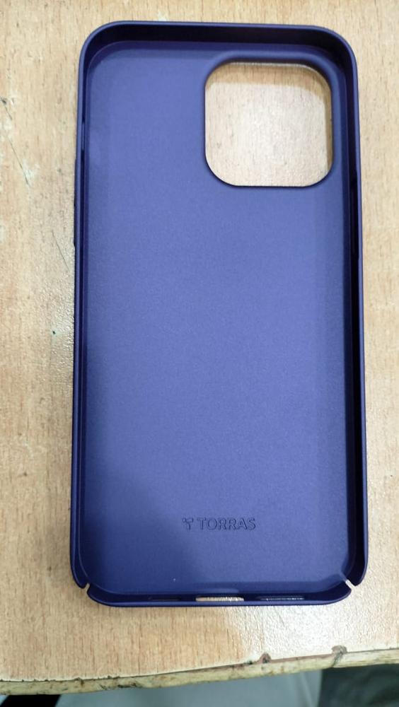 Torras Decency Series Phone Case for iPhone 14 Pro Max 6.7 Inch - Deep Purple - Customer Photo From Hassan Babar