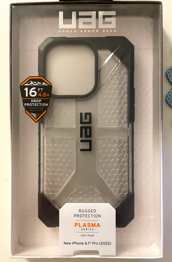 UAG Plasma Series Phone Case for iPhone 14 Pro - Ice - Customer Photo From Mazhar Salam