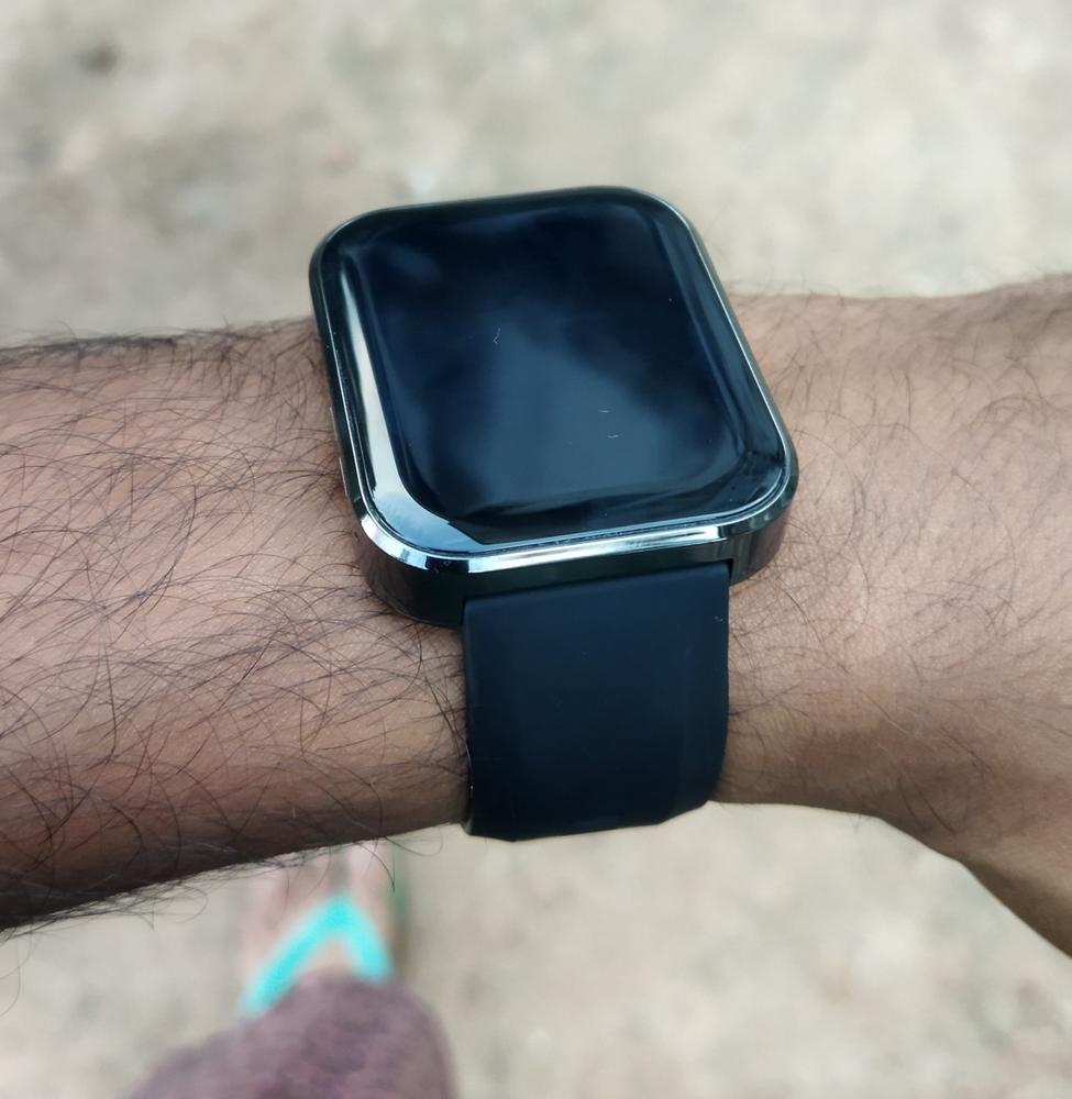 DIZO by realme Techlife Watch D Talk Smart Calling Watch with Big 1.8 Inch Screen - Customer Photo From Bilal