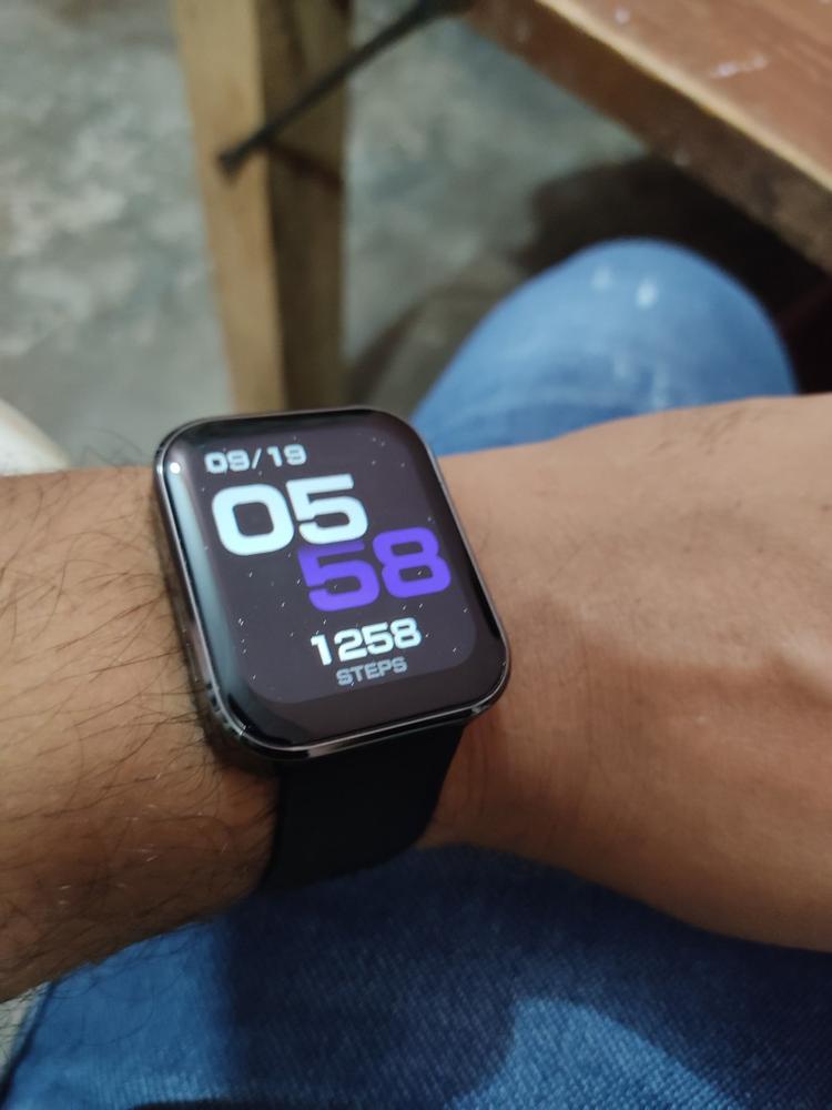 DIZO by realme Techlife Watch D Talk Smart Calling Watch with Big 1.8 Inch Screen - Customer Photo From Ashfaq Ali