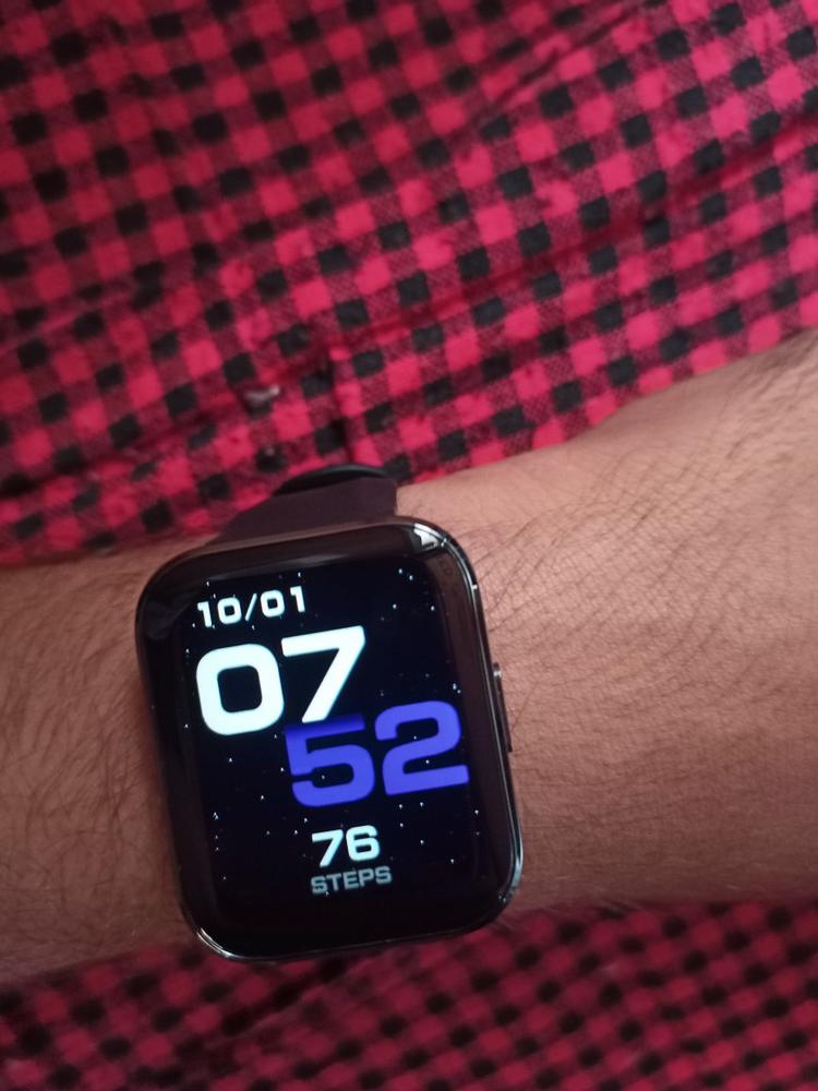 DIZO by realme Techlife Watch D Talk Smart Calling Watch with Big 1.8 Inch Screen - Customer Photo From Ateeq Ali