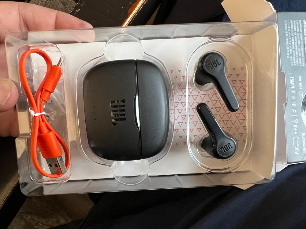 JBL Tune 215 TWS True Wireless Earbud Headphones - JBL Pure Bass Sound, Bluetooth, 25H Battery, Dual Connect (Black) - Customer Photo From Jibran Ahmed