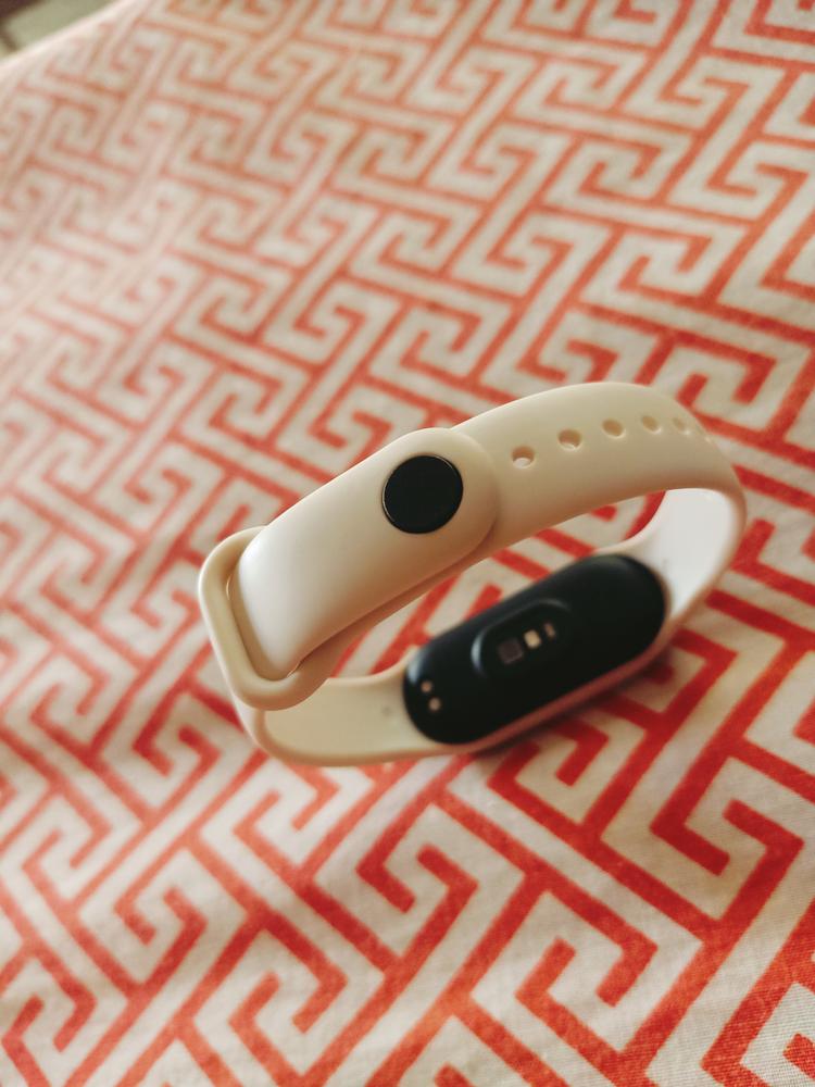 Soft Silicone TPU Replacement Strap for Xiaomi Mi Band 7 - White - Customer Photo From Muhammad Naveed