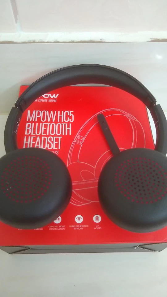 Mpow HC5 Bluetooth Headset with Microphone - Customer Photo From Amir