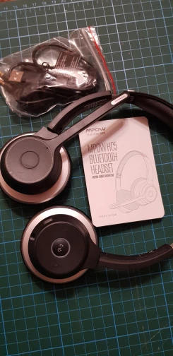 Mpow HC5 Bluetooth Headset with Microphone - Customer Photo From Sarah Khan