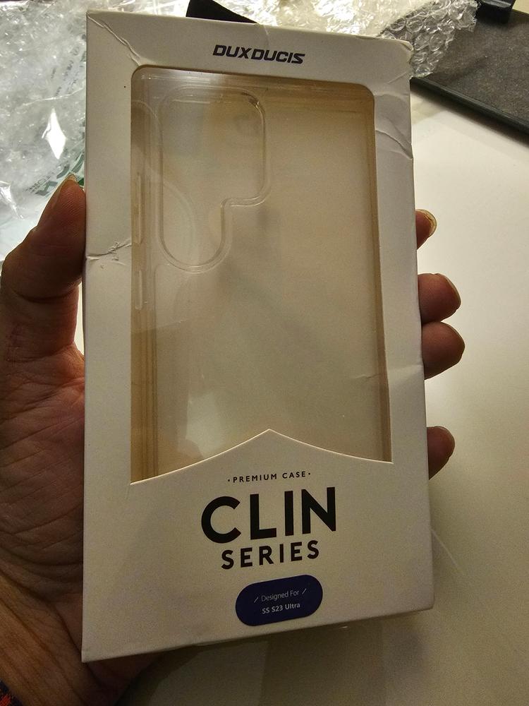 Samsung Galaxy S23 Ultra Clin Series Clear Case - Transparent Clear - Customer Photo From Moeed Raja