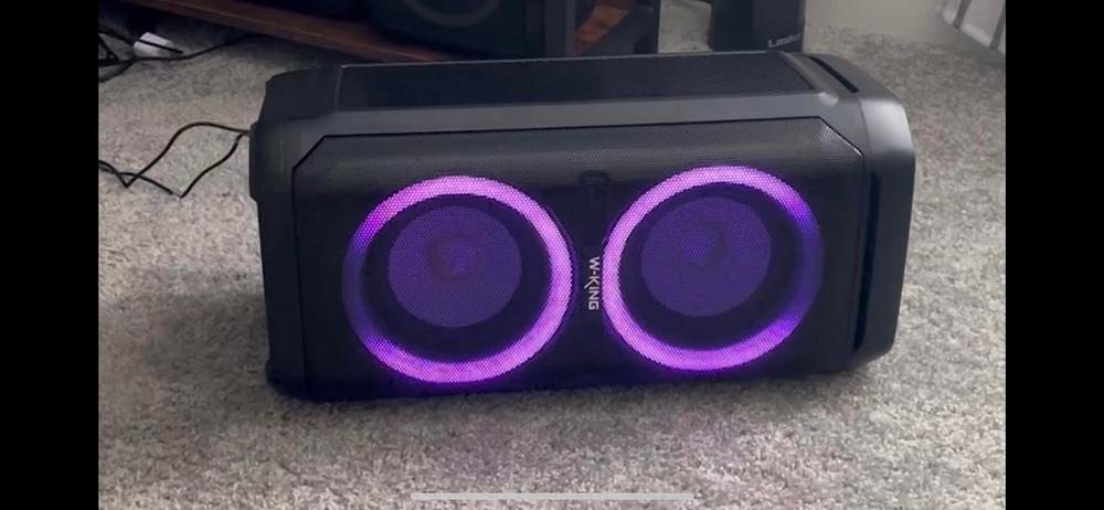 W-KING T11 100W Wireless Bluetooth Speakers - Customer Photo From M. Ali