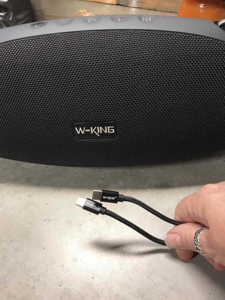 W-KING X10 70W Portable Bluetooth Speakers with Subwoofer - Customer Photo From Sana