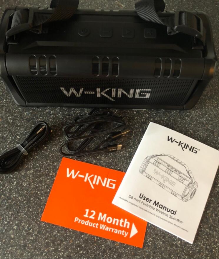 W-KING D8 Mini 30W Portable Speaker - Customer Photo From Maviya