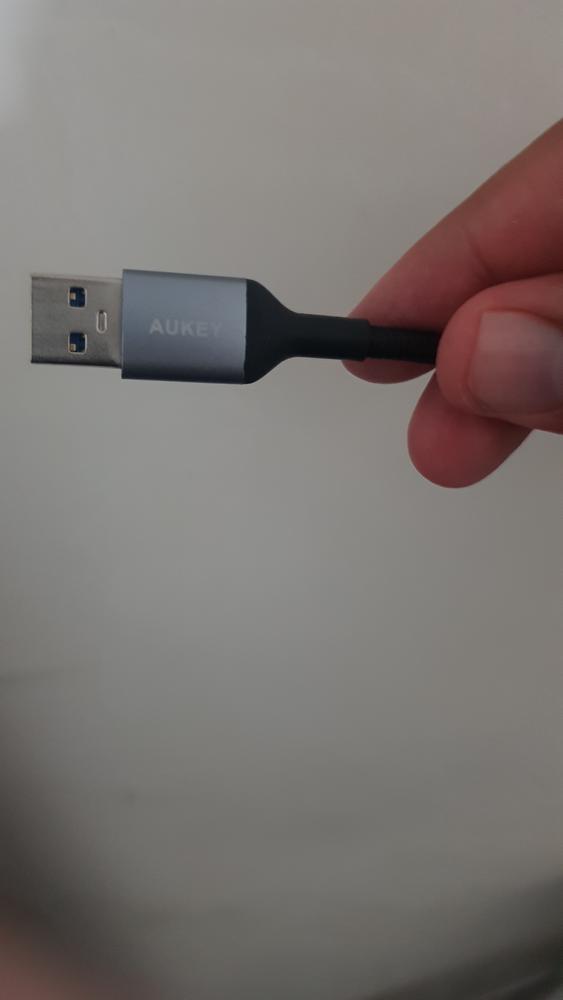 Aukey Braided Nylon USB 3.0 A to C Cable (3.3ft) CB-CD2 - Customer Photo From Abdullah Hassan