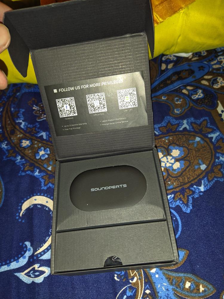 SoundPeats Bluetooth HandFree Q30 HD (IC190664) - Customer Photo From Mustafa Shah