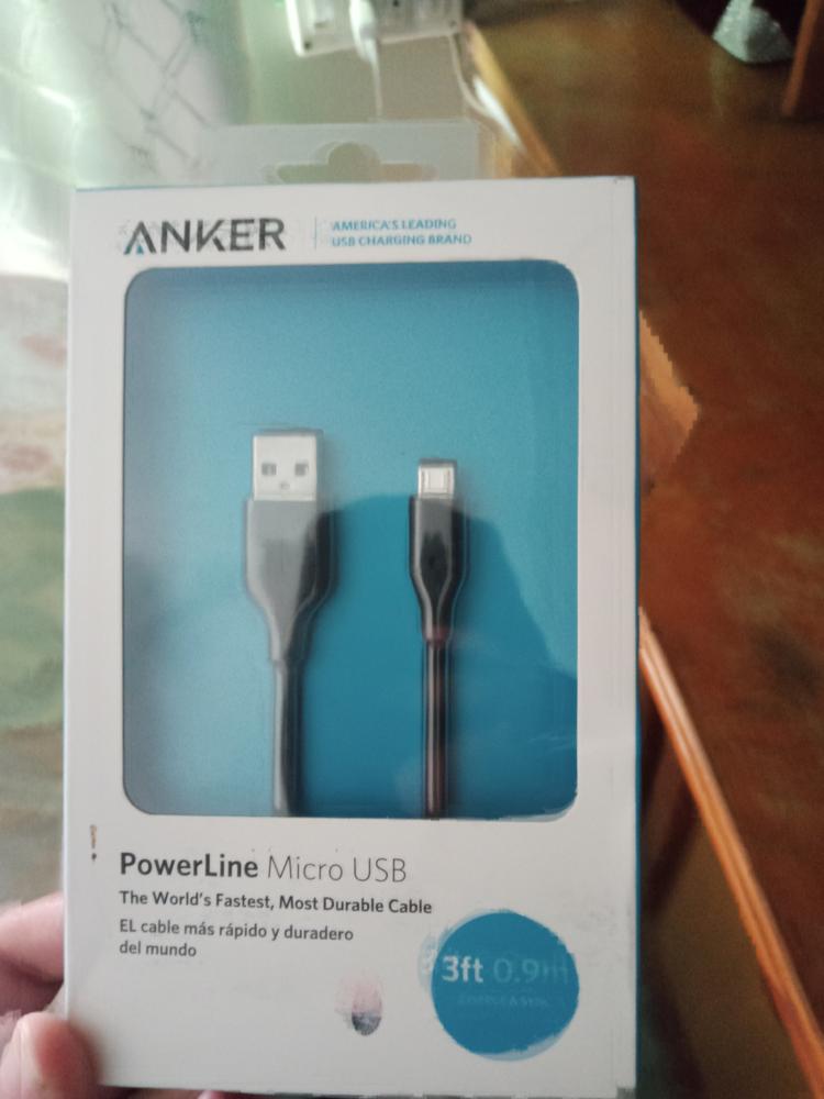 Anker PowerLine Micro Cable 3ft - Black - A8132H12 - Customer Photo From Khan SHEHZAD