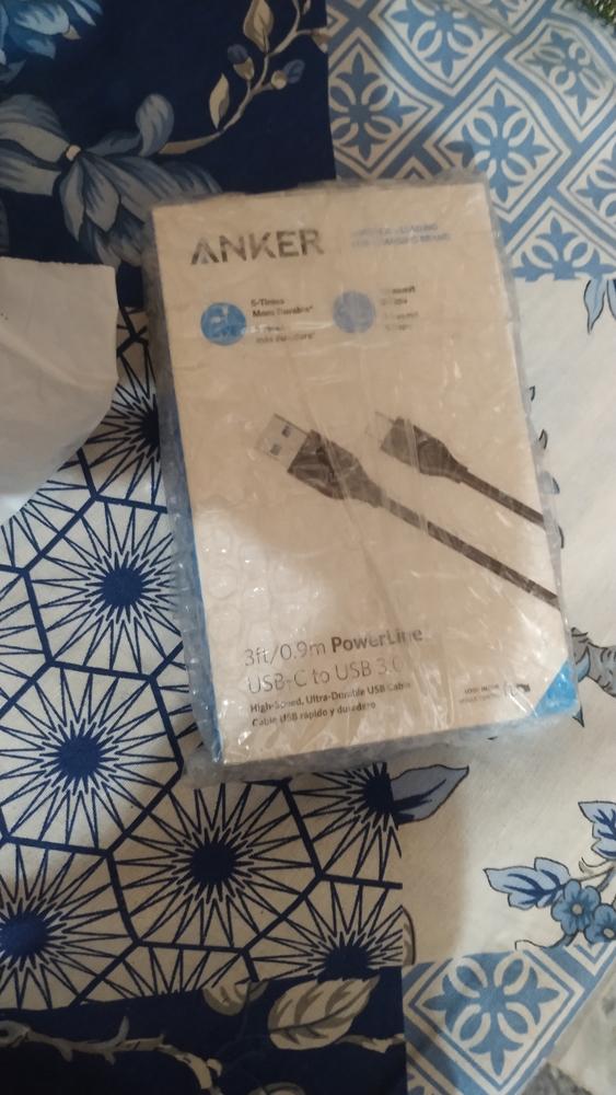 Anker PowerLine USB-C to USB-A 3.0 3FT- Black - A8163H11 - Customer Photo From Muahmmad Usman Haider