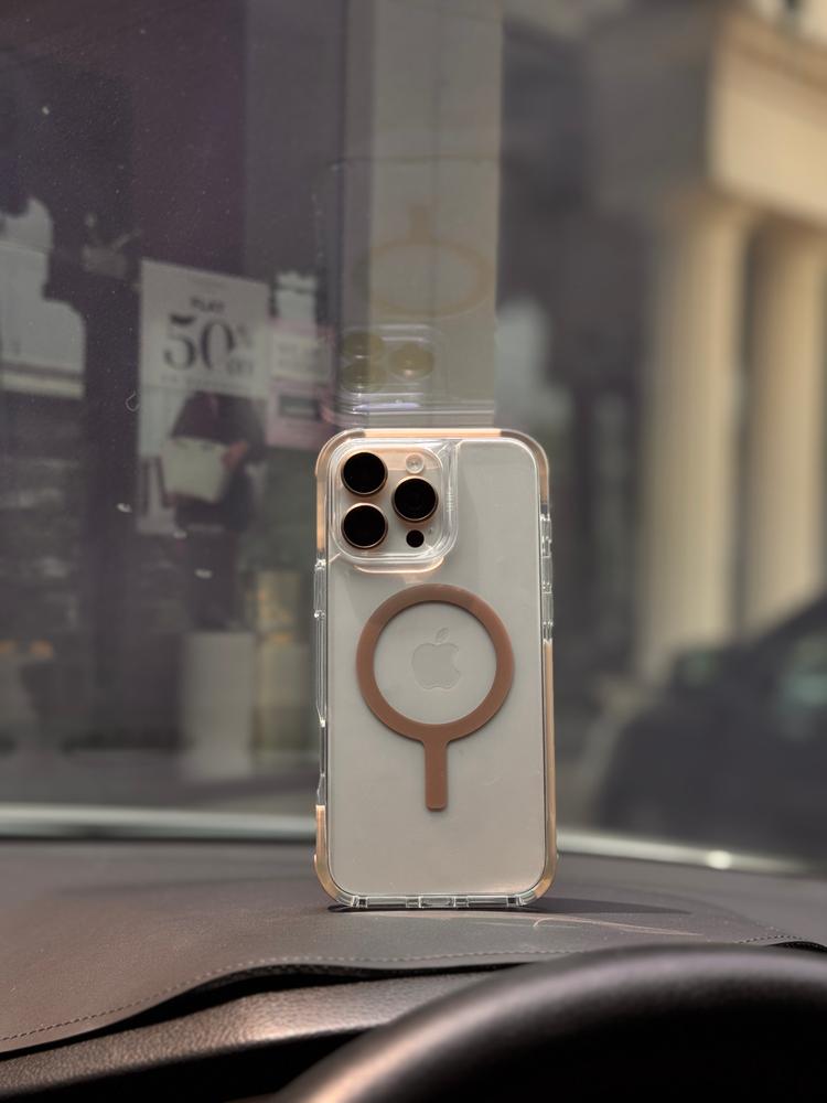 Uniq Combat MagClick MagSafe Charging Compatible Phone Case for iPhone 16 Pro Max – Gold - Customer Photo From Muhammad Usman Suleman