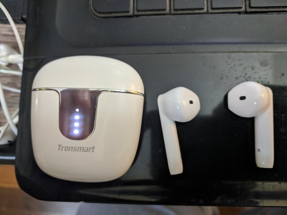 Tronsmart Onyx Ace True Wireless Bluetooth Earphones  White - Customer Photo From RAFAE MUNIR