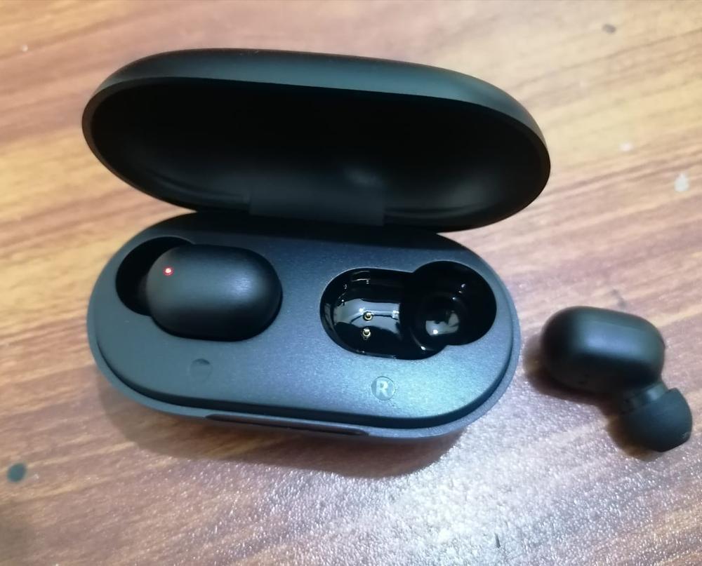 Haylou GT1 Pro Bluetooth 5.0 TWS Earphones DSP 26 Hours Playtime Siri Google Assistant Battery Display IPX5 (Upgraded September 2020 Version) - Customer Photo From Anam Amjad