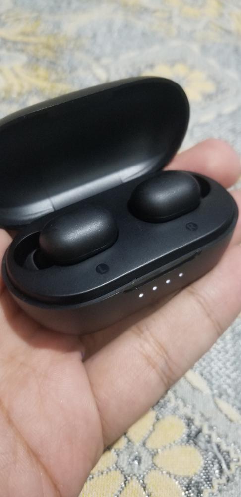 Haylou GT1 Pro Bluetooth 5.0 TWS Earphones DSP 26 Hours Playtime Siri Google Assistant Battery Display IPX5 (Upgraded September 2020 Version) - Customer Photo From Hassan Mukhtar