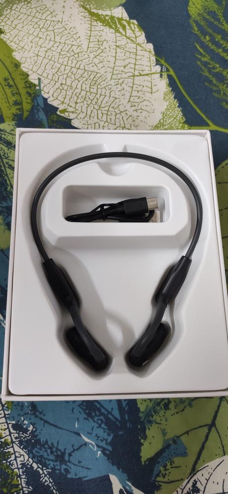Soundpeats RunFree Lite2  Open-Ear Air Conduction Sport Blutooth Earphones - Black - Customer Photo From Sami Baloch