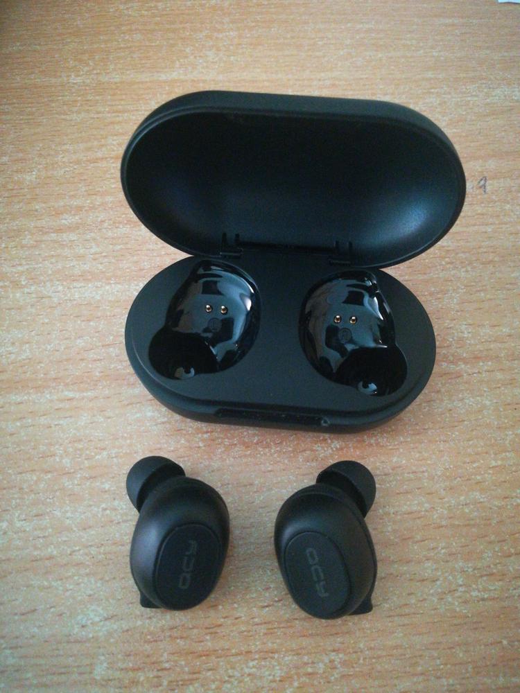 QCY T9S TWS bluetooth 5.0 Earphone Gaming Headphone Low Latency Stereo Wirelsss Earbuds  Black - Customer Photo From Asaadkhan