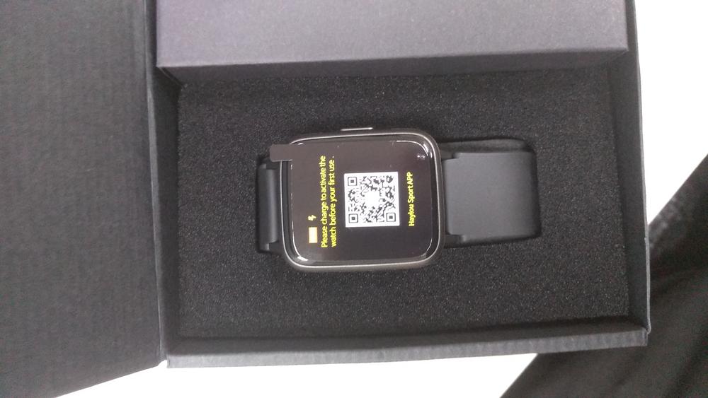 Xiaomi Haylou LS01 Smart Watch/Band Global Version - Black - Customer Photo From Muhammad Khurram