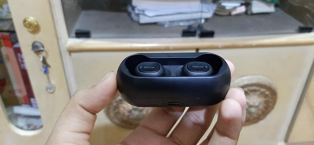 QCY T1/T1C True Wireless Earbuds Black - Customer Photo From Parshant Dileep