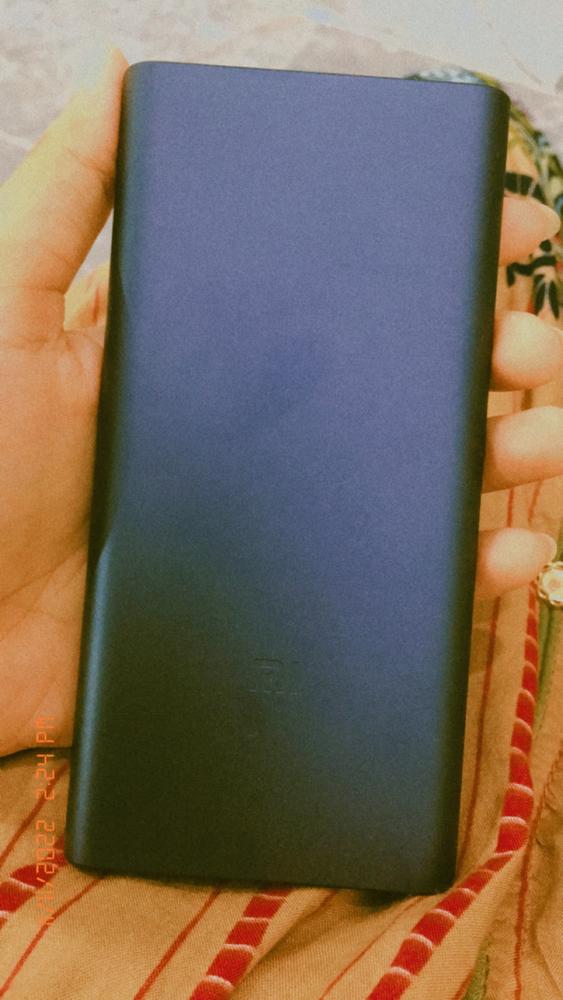 Mi Power Bank 3 18W 10000mAh Fast Charge Global Edition- Black/Navy - Customer Photo From Alishba Aslam