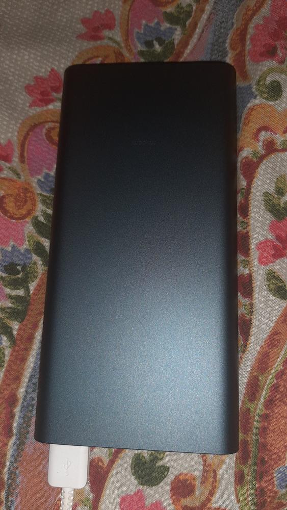 Mi Power Bank 3 18W 10000mAh Fast Charge Global Edition- Black/Navy - Customer Photo From Ahmed Hassan