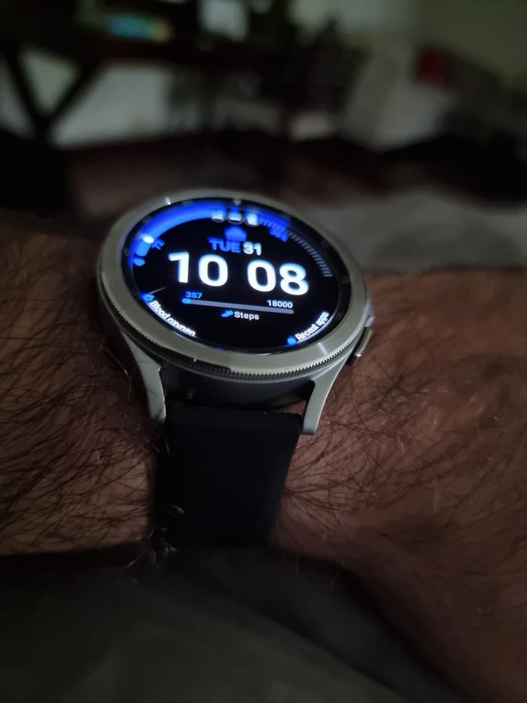 Haylou Smart Watch LS02/SoundPEATS Watch 1/Xiaomi Mibro Air Smart Watch Silicone Soft Replacement Strap Band (20mm) - Blue - Customer Photo From Saad Ahmed