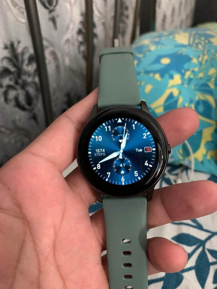 IMILAB KW66 Smart Business Watch - Black with Extra Green Strap - Customer Photo From Ibrahim Butt