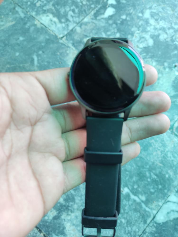 IMILAB KW66 Smart Business Watch - Black with Extra Green Strap - Customer Photo From Asim Saleem