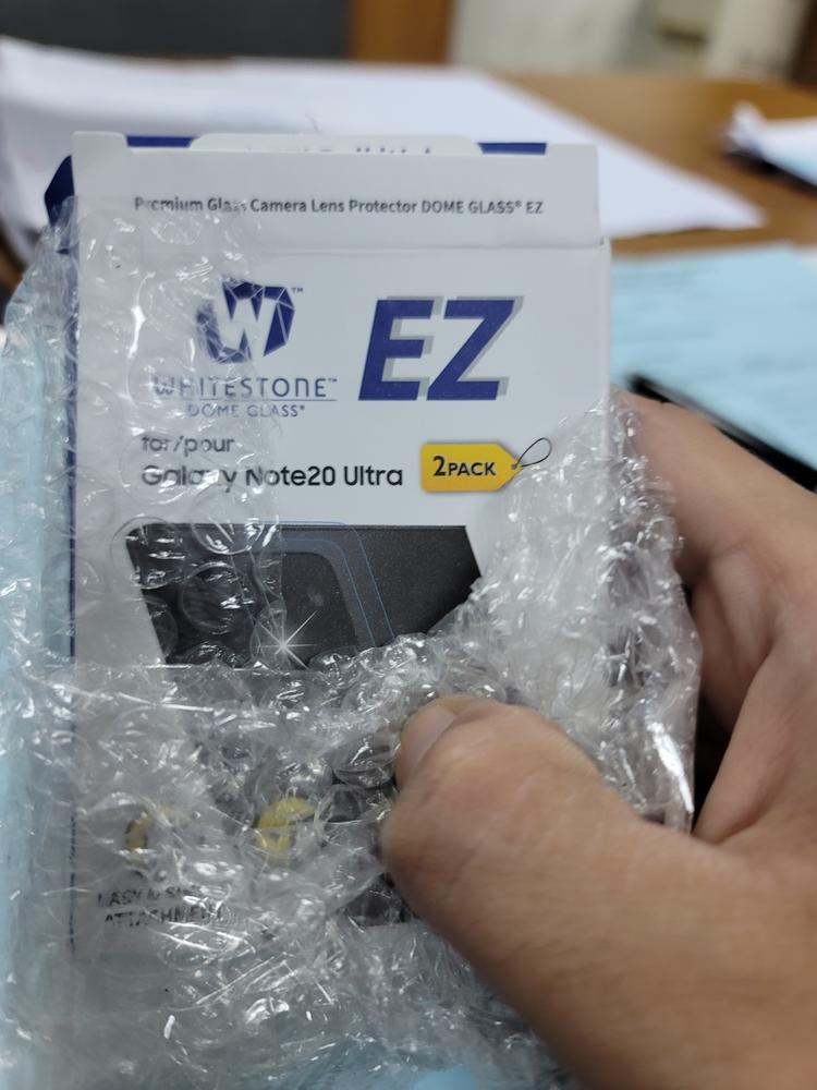 Whitestone EZ Note 20 Ultra Camera Screen Tempered Glass Protector - 2 Pack - Customer Photo From Arslan Ahmed