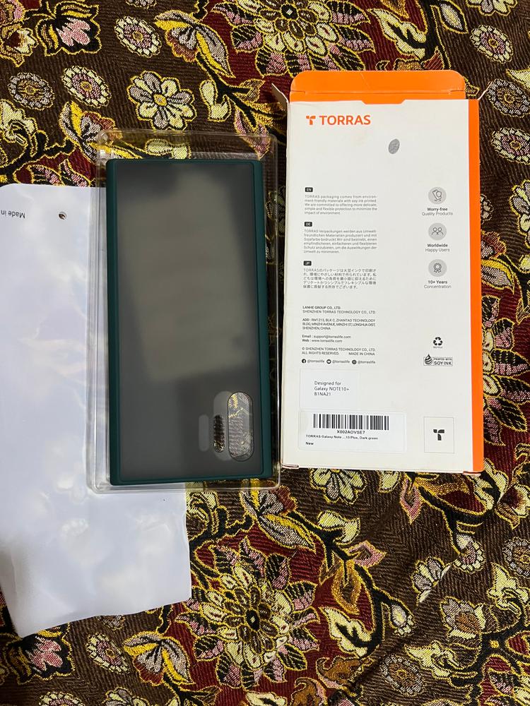 TORRAS Samsung Galaxy Note 10 Plus Guardian Series - Green (X002AOVSE7) - Customer Photo From Mohammad Akram Khan