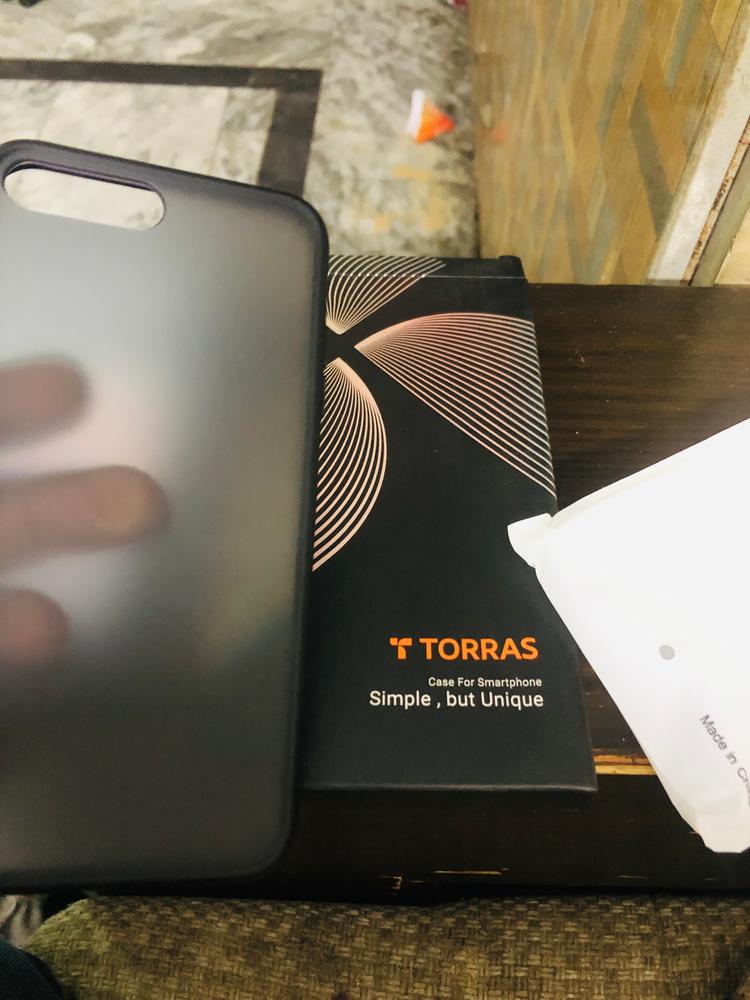 TORRAS Guardian Series Phone Case for iPhone 7 Plus / iPhone 8 Plus - Black (X002J9LZHN) - Customer Photo From Omer Ahmad