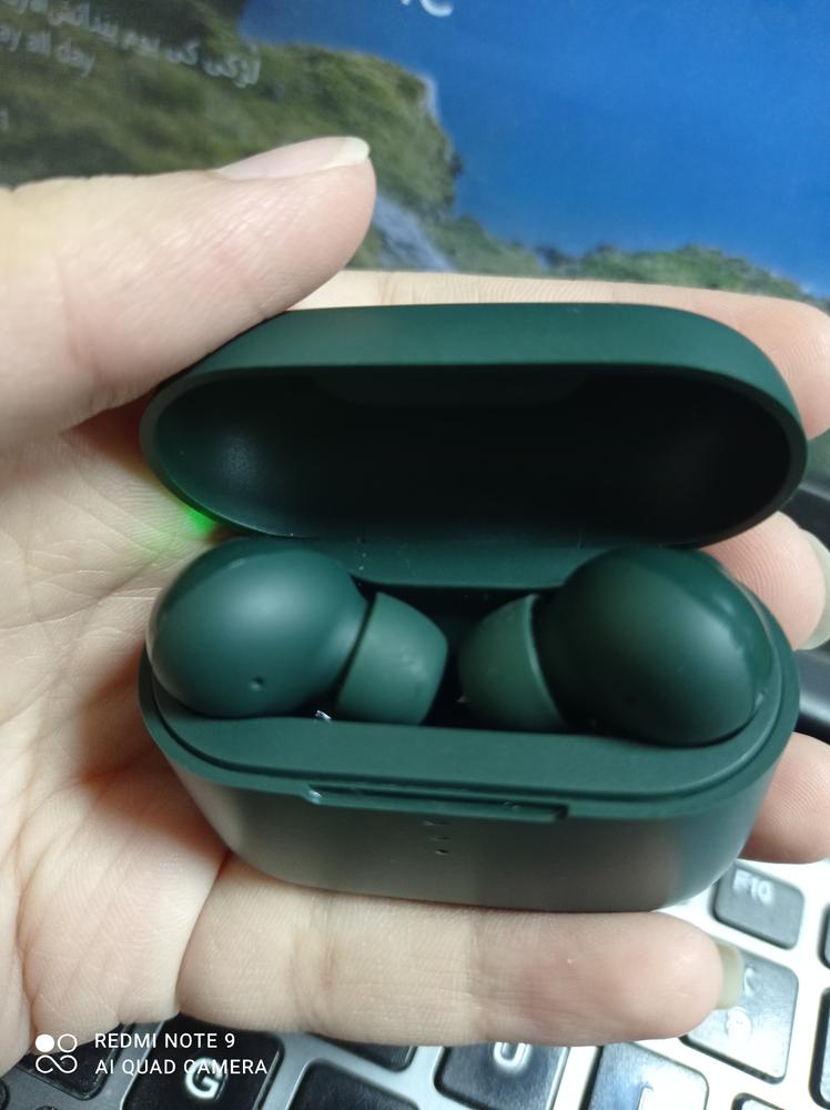 QCY T10 Bluetooth Wireless Headphones Dual-Armature in-ear Earphones APP intelligent control 4 microphone noise reduction - Green - Customer Photo From Zubaria Ayub