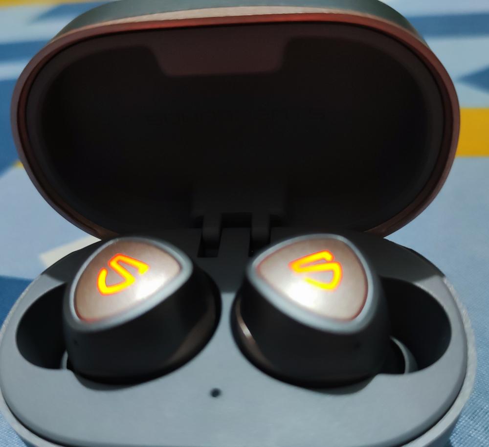 SoundPEATS Sonic Wireless Earbuds in-Ear Bluetooth Headphone, Bluetooth 5.2 Earbuds APTX-Adaptive Wireless Earphones with Immersive Bass, TrueWireless Mirroring 35 Hrs USB-C Mono/Stereo Game Mode - Customer Photo From Khurram Irshad Chattha