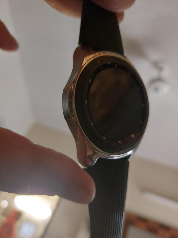 Case for Samsung Galaxy Watch S3 Frontier (46mm) - Silver - Customer Photo From Bilal Qazi