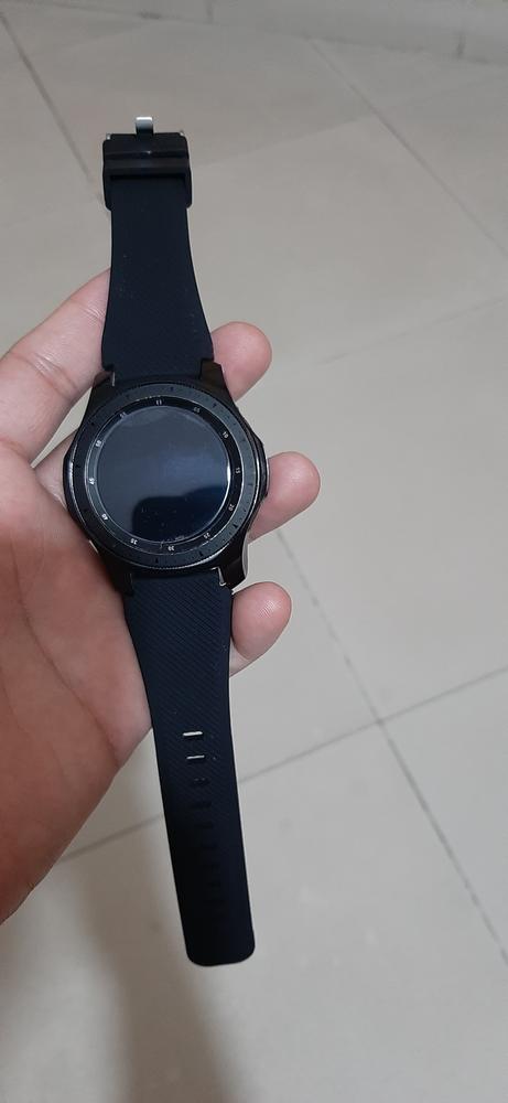 22mm Silicone Band for Galaxy Watch Sports Strap for Samsung Gear S3 Frontier/Classic active 2 Huawei Watch 2 - Black - Customer Photo From Saad Shaukat Khan