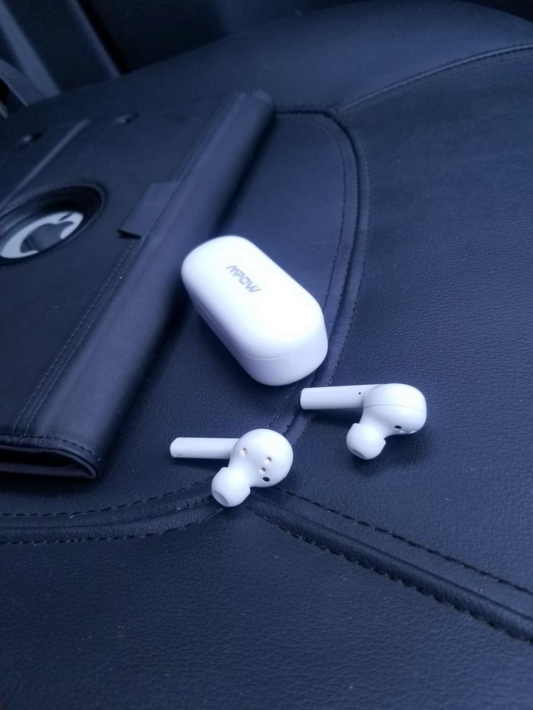 Mpow M10 Wireless Earbuds, Bluetooth 5.0 Earbuds with Noise Cancelling Tech - Customer Photo From Sohail Musawar