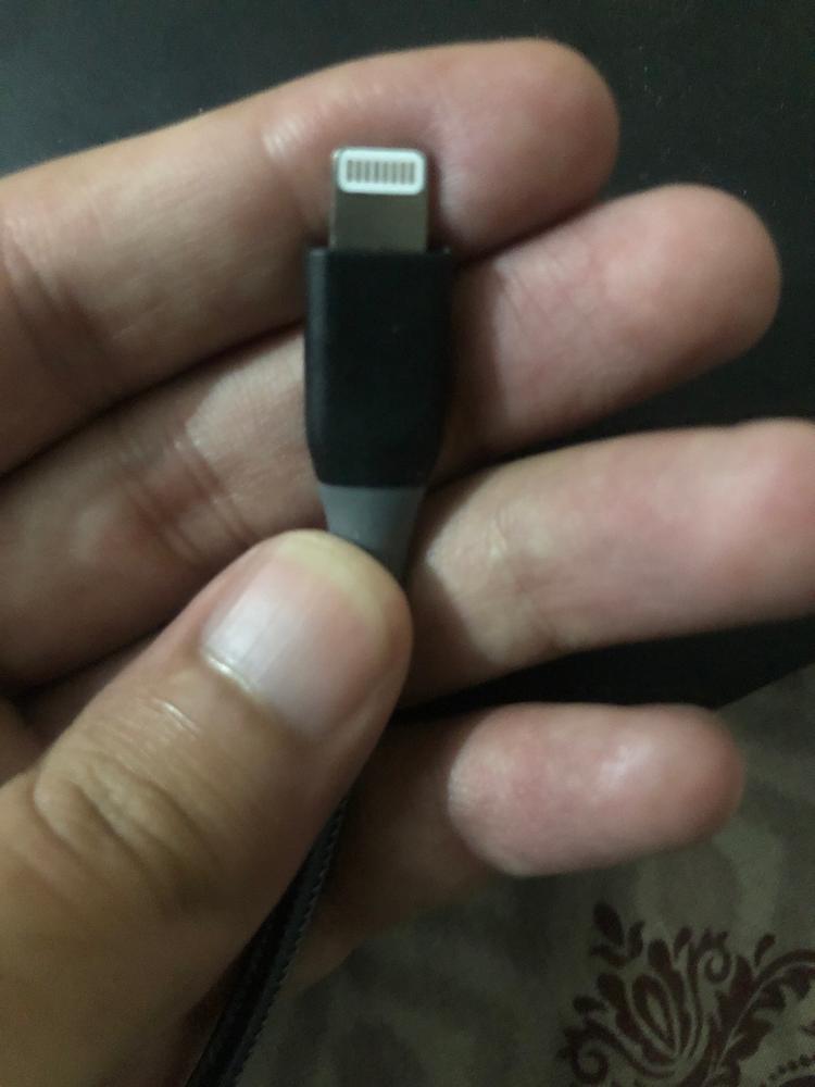 Tronsmart LTA14 Double Braided Lightning Cable MFi Certified 1.2 M / 4 Feet Length - Customer Photo From Abdullah