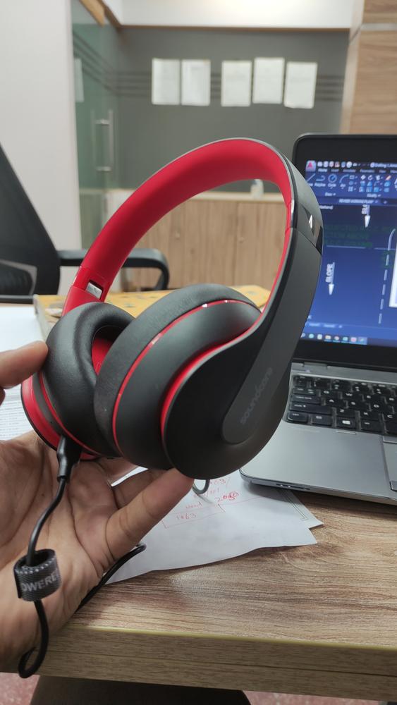 SoundCore Q10 - Black+RED - A3032H12 - Customer Photo From Adnan Rasheed