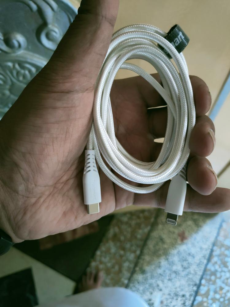 Tronsmart LCC07 6.6ft High Quality USB C to Lightning Cable - Customer Photo From Amran Muhammad Zaman