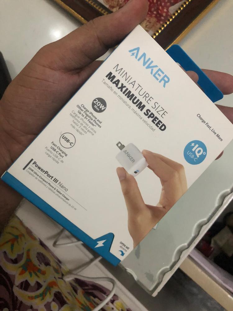 ANKER PowerPort III Nano 20W - A2633J22 - Customer Photo From Hamza Syed