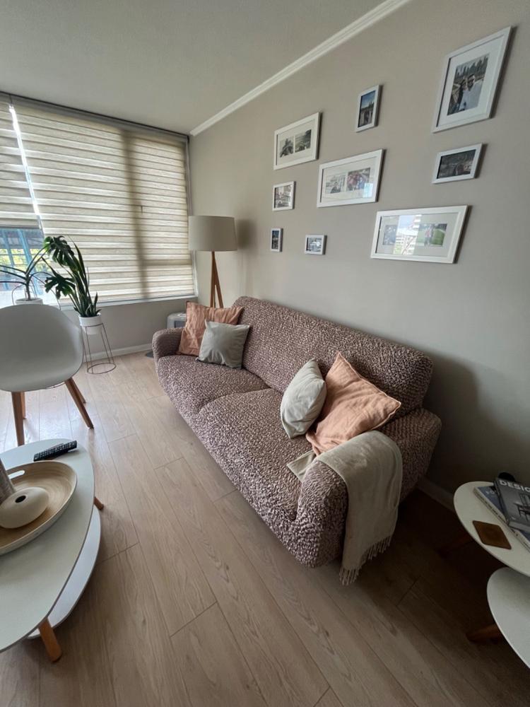 Microfibra - Funda Sofa 3 cuerpos Turtledove - Customer Photo From Daniela Uzcategui