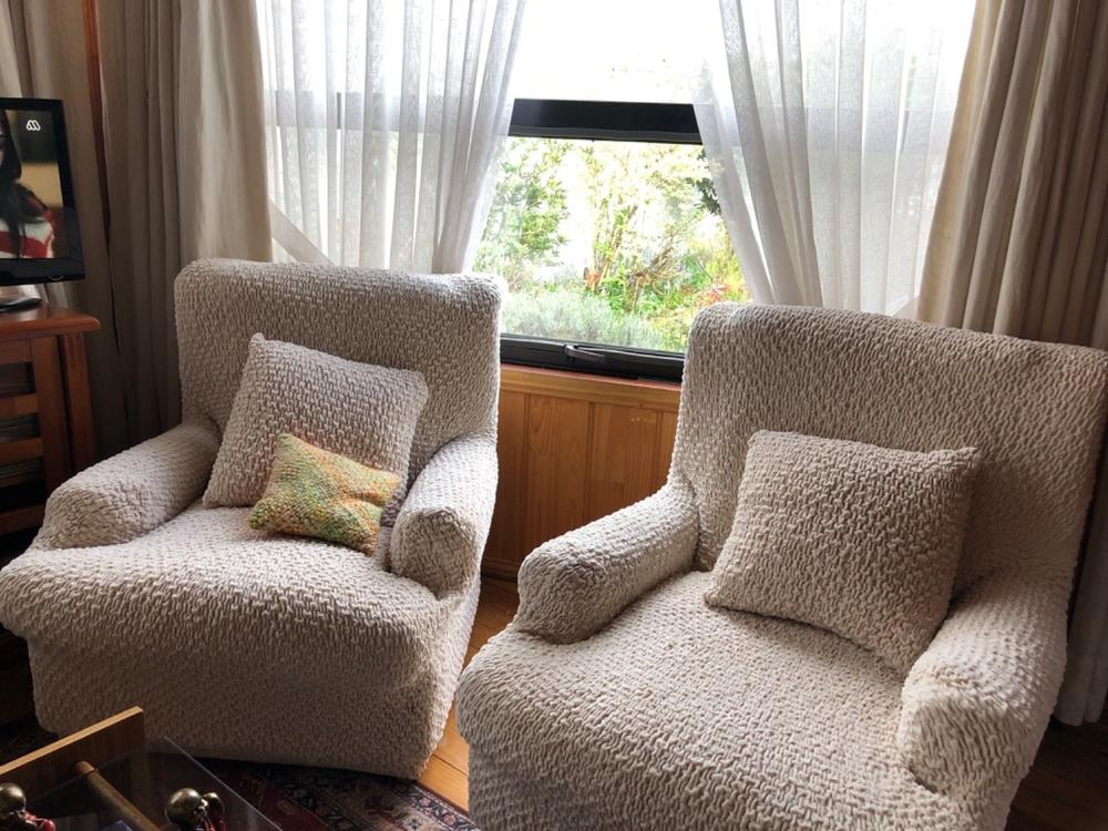 Velvet - 2 Fundas Cojines Vanilla - Customer Photo From Anonymous