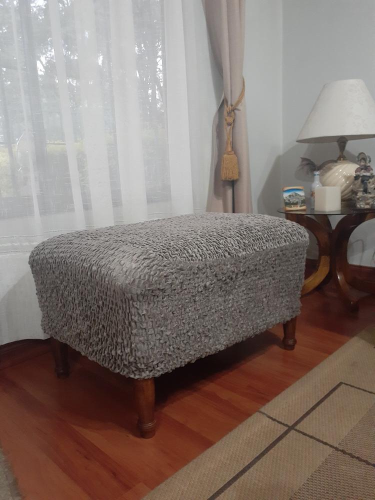 Velvet - Funda Ottomana Brown - Customer Photo From CARLOS IBACACHE