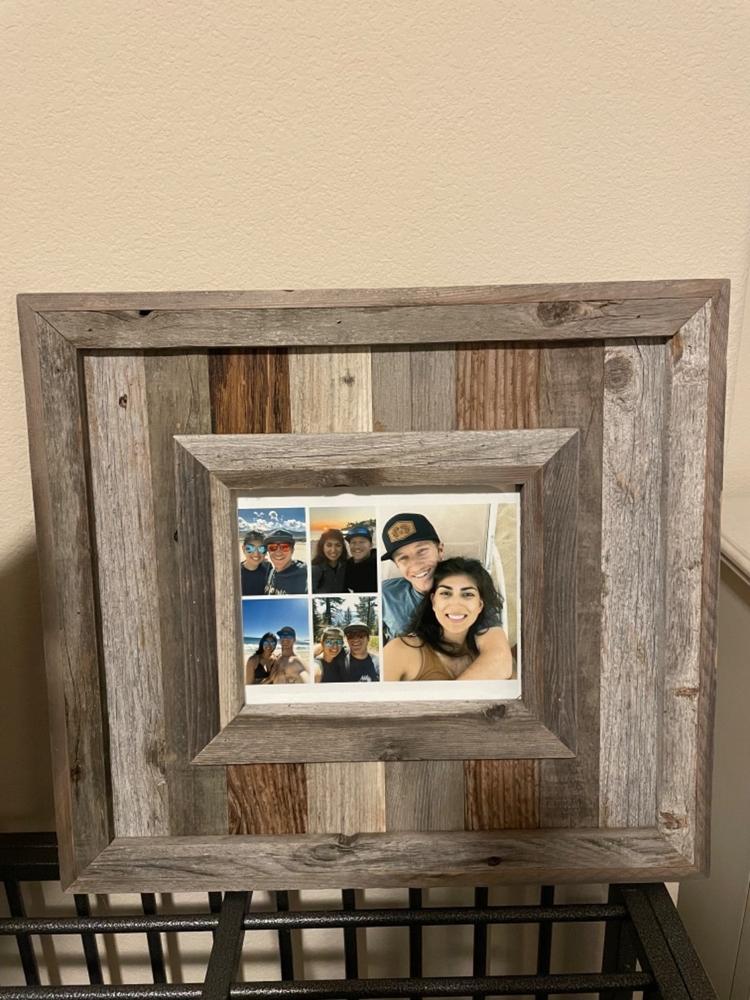 Barnwood Frames  Durango 8x10 Reclaimed Wood