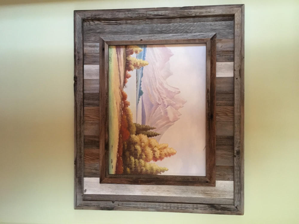 Barnwood Frame  Durango 16x20 Reclaimed Wood Frame