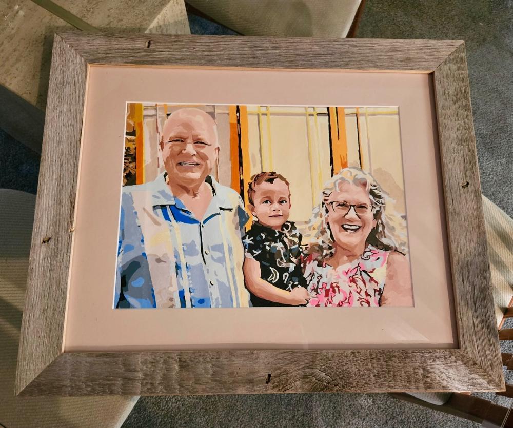 Western Frames | 24x30 Rustic Barnwood Photo Frame