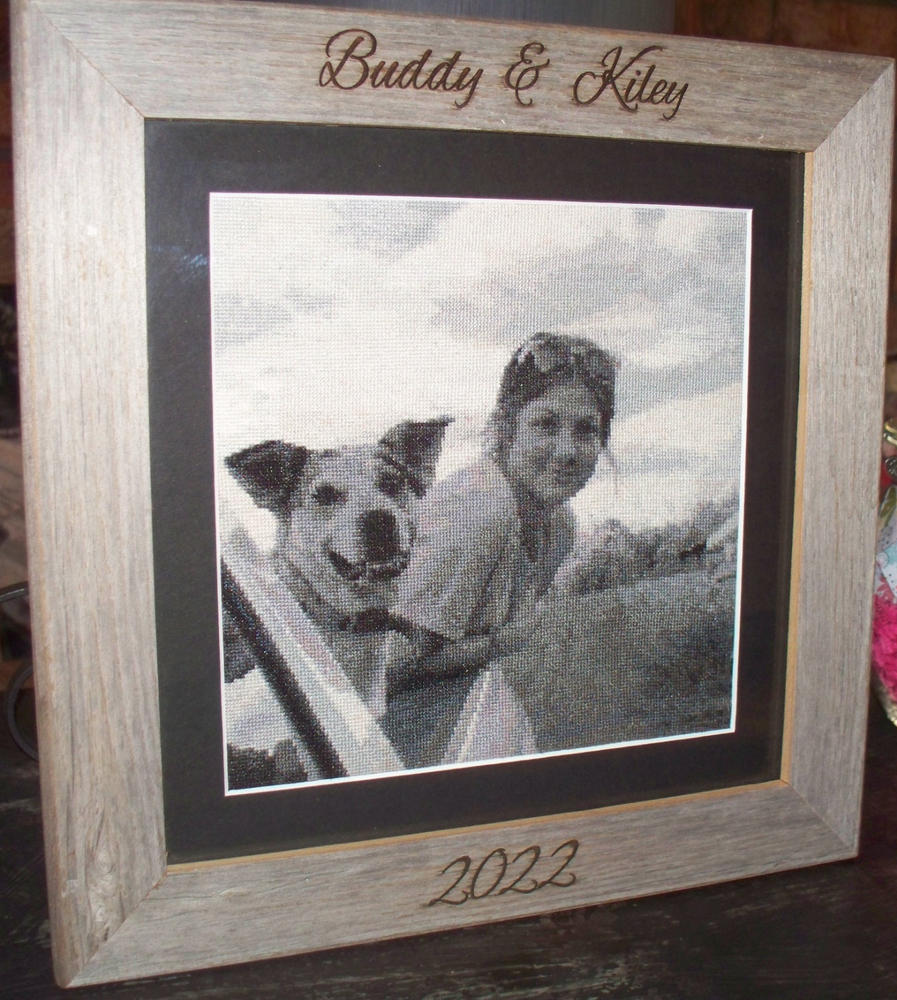 BarnwoodUSA 16x20 Artisan Picture Frame - 100% Reclaimed Wood, Robins Egg Blue