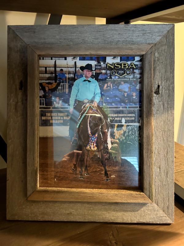 木製　大型額縁 美品 WESTERN PHOTO MOUNT #10000 Western Picture Frames | Rustic Cowboy Photo Frames 10x20